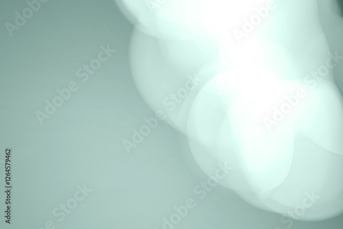 Shine Light Teal Color Blends and Splashes Abstract Background for Striking Designs