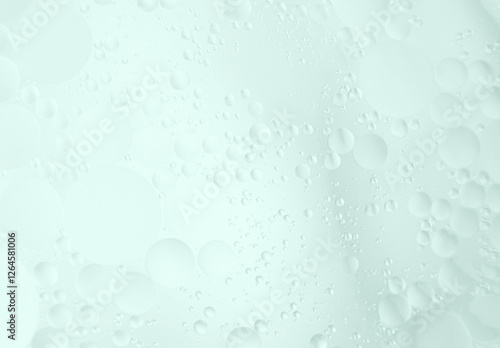 Light Teal Water Bubble Abstract Background for Stunning Visuals