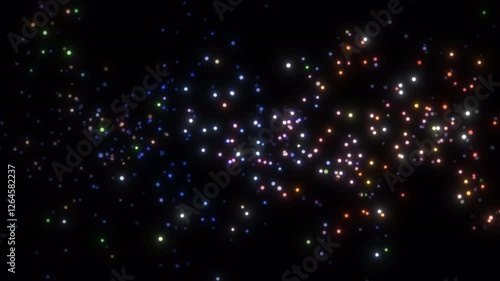 Wallpaper Mural The Colorful Night Sky with Bright and Twinkling Stars is Truly a Majestic Sight to Behold. Motion Torontodigital.ca