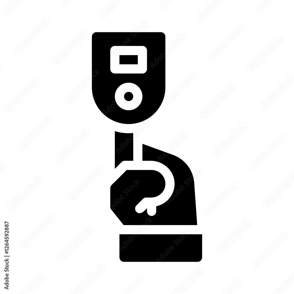 oxygen level glyph icon oxygen level glyph icon