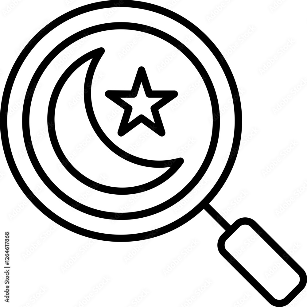 Eid Moon Search Icon