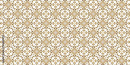 Elegant Golden Geometric Pattern Background