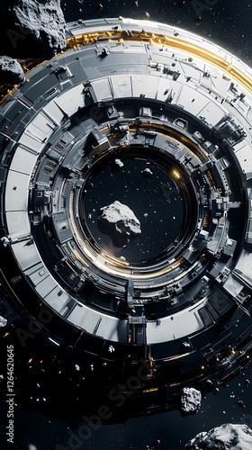 Wallpaper Mural science and technology universe starry sky nebula illustration poster background Torontodigital.ca