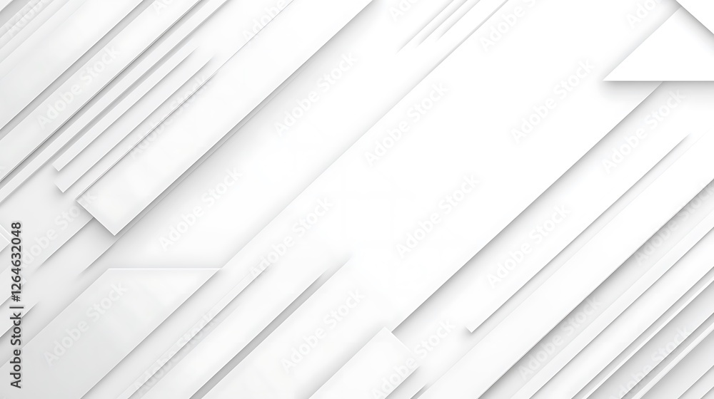 Abstract White Geometric Shapes Design Abstract White Geometric Shapes Design