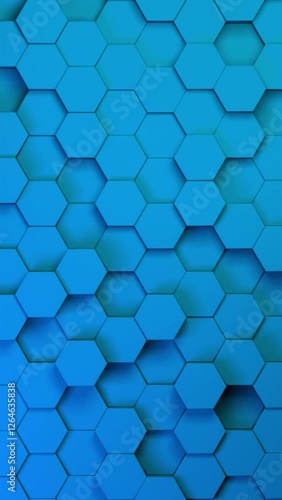 Wallpaper Mural Hexagonal pattern background. Technology geometric backdrop. Vertical video Torontodigital.ca