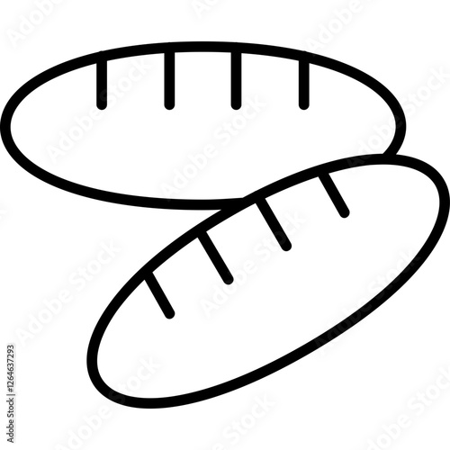 Whole Wheat Bread Icon