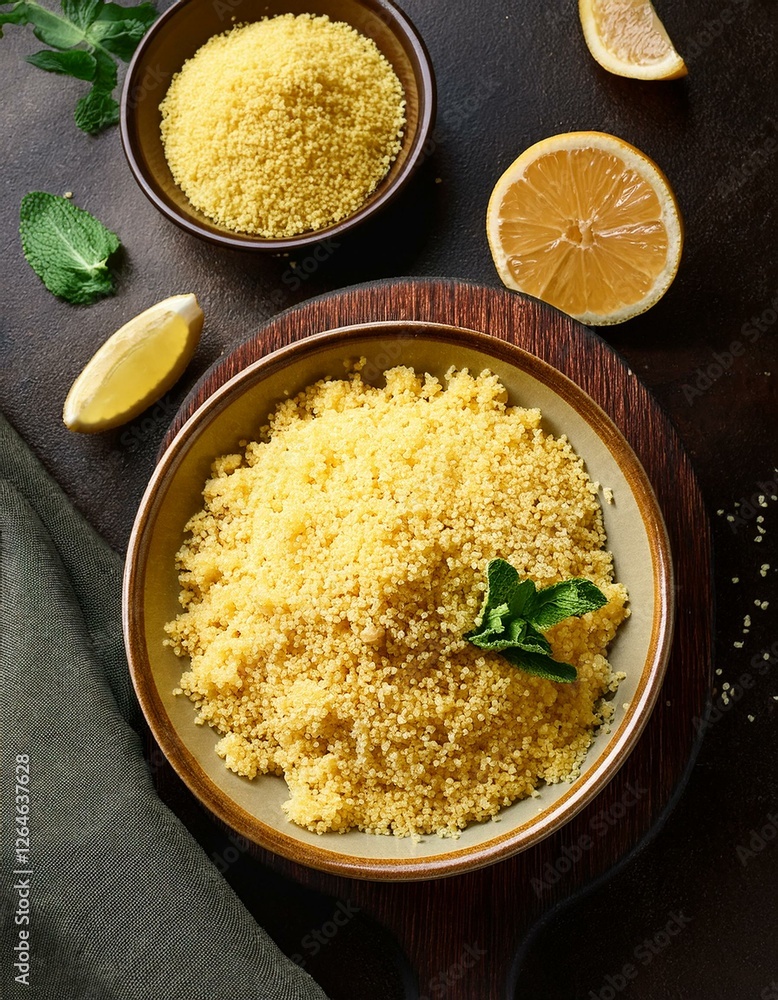 Fresh healthy traditional couscous Fresh healthy traditional couscous