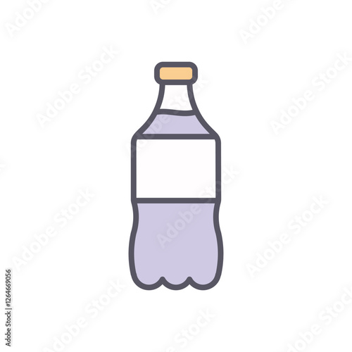 Cola vector icon stock ilustration