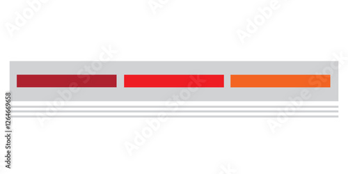 Konstfotografi Modern abstract background design white red.