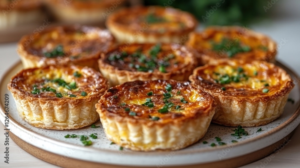 Golden-Brown Mini Quiches: A Delightful Culinary Creation Golden-Brown Mini Quiches: A Delightful Culinary Creation