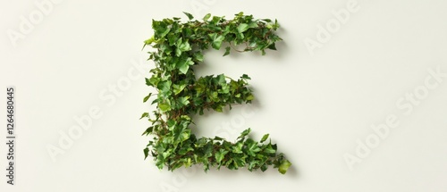 Eco-Chic Lettering Vine-Covered E Design for Earth Day and Spring Revelries - Sustainable Branding, Decor, and Event Planning Innovations photo