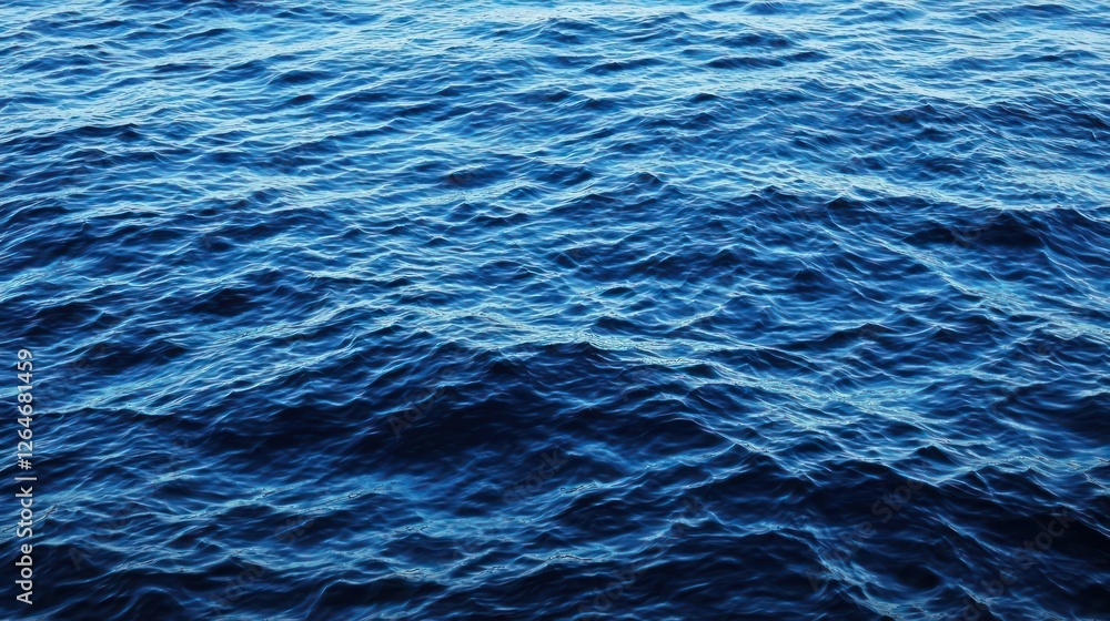 Dark Blue Ocean Waves at Dusk Dark Blue Ocean Waves at Dusk