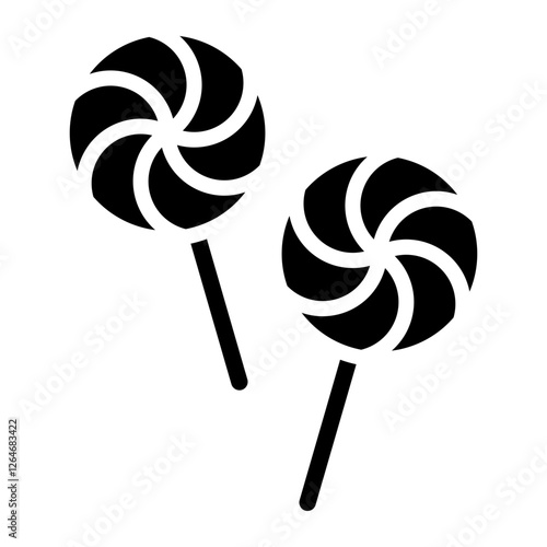 Lollipop  Icon Element For Design