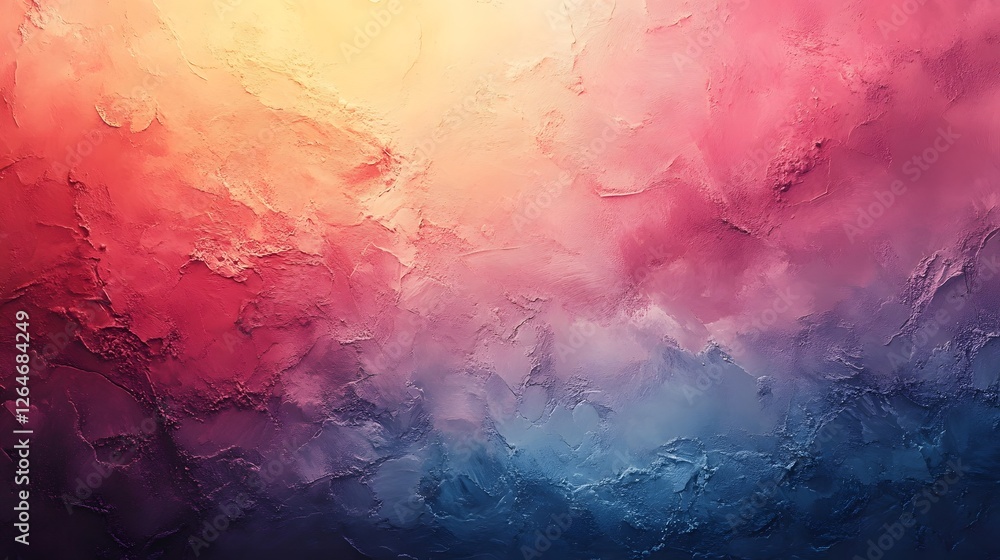Obraz premium Textured canvas with vibrant gradient, a mesmerizing visual journey