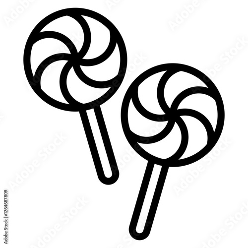Lollipop  Icon Element For Design