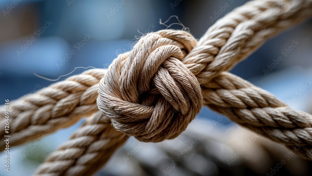 Beautifully tied knot showcasing craftsmanship and detail Beautifully tied knot showcasing craftsmanship and detail