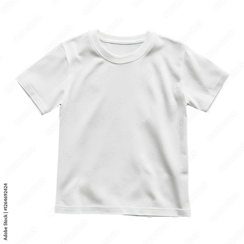 White toddler tee shirt, black background, mockup White toddler tee shirt, black background, mockup