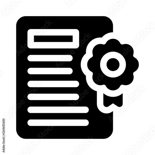 ethical practices glyph icon