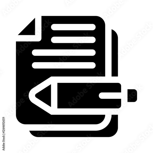 ethical practices glyph icon