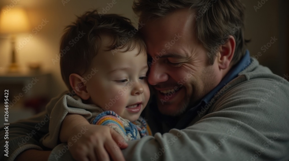 A Father's Embrace After Years Apart A Father's Embrace After Years Apart
