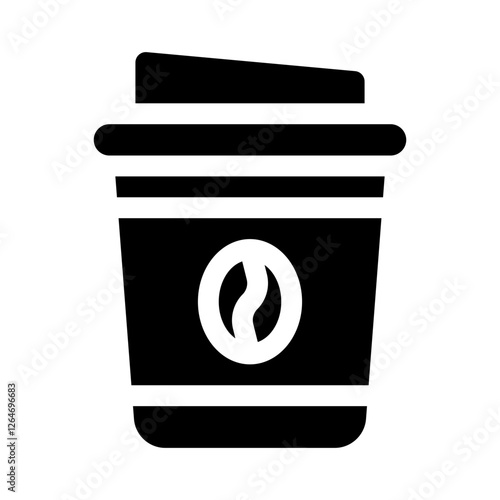 energy boost glyph icon