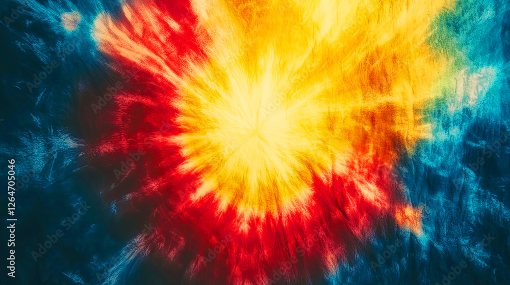 Vibrant background with explosion of red and yellow colors Vibrant background with explosion of red and yellow colors