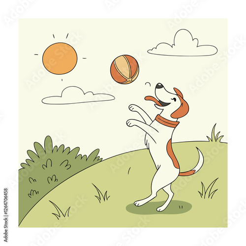 Animal rescue themed vector illustrations.