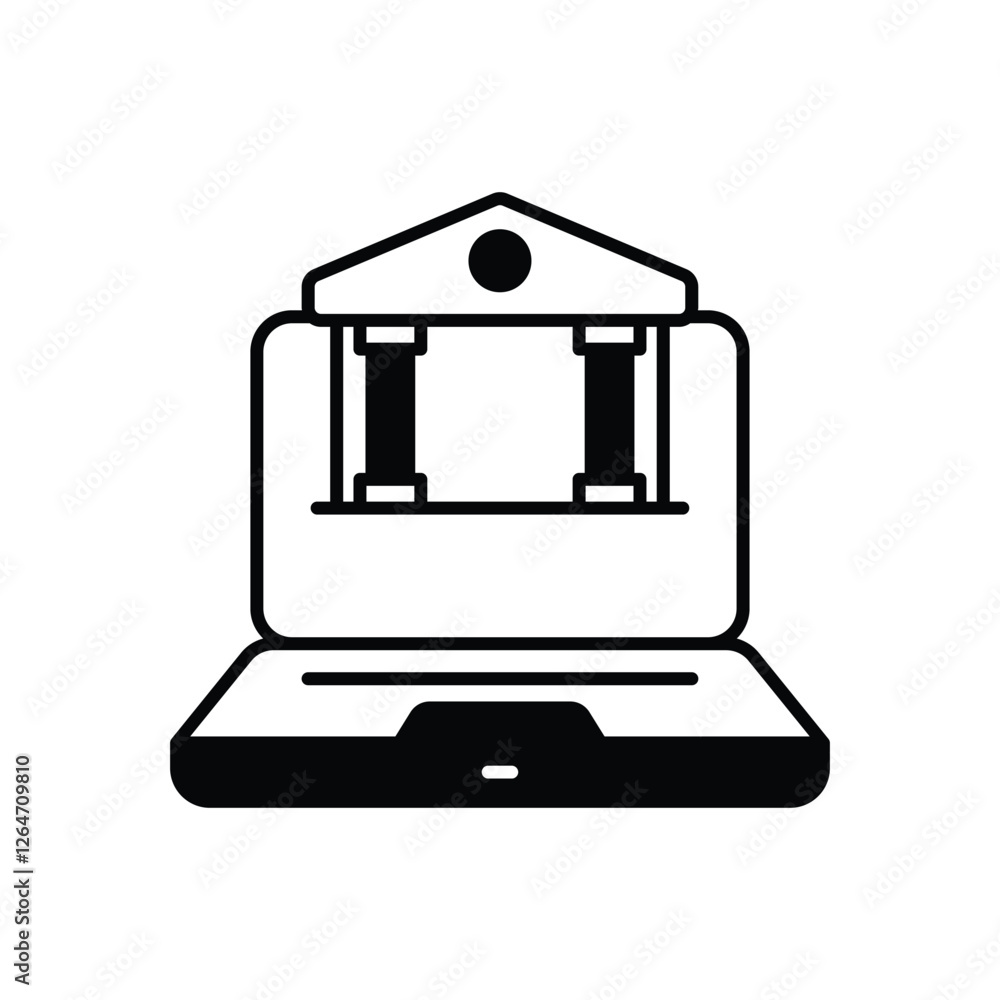 Online Banking vector icon Online Banking vector icon