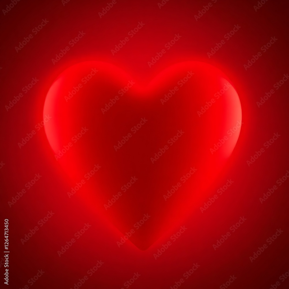 3d Red heart background vector illustration 3d Red heart background vector illustration