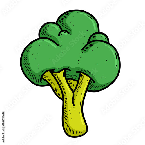 illustration of broccoli