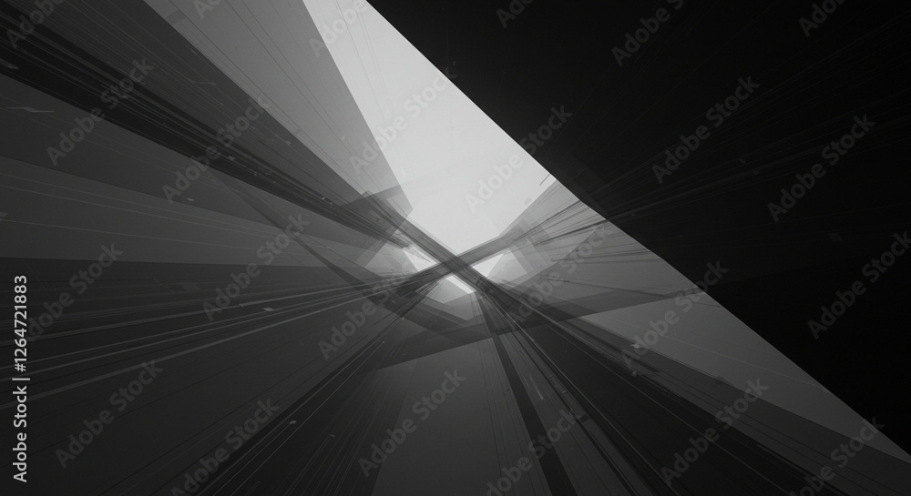 Obraz premium black and white abstract background