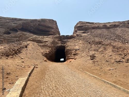 road in desert