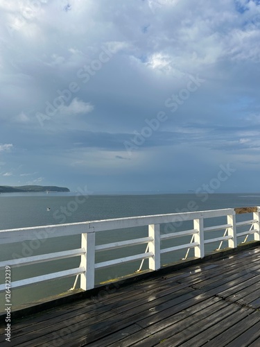 pier in the sea