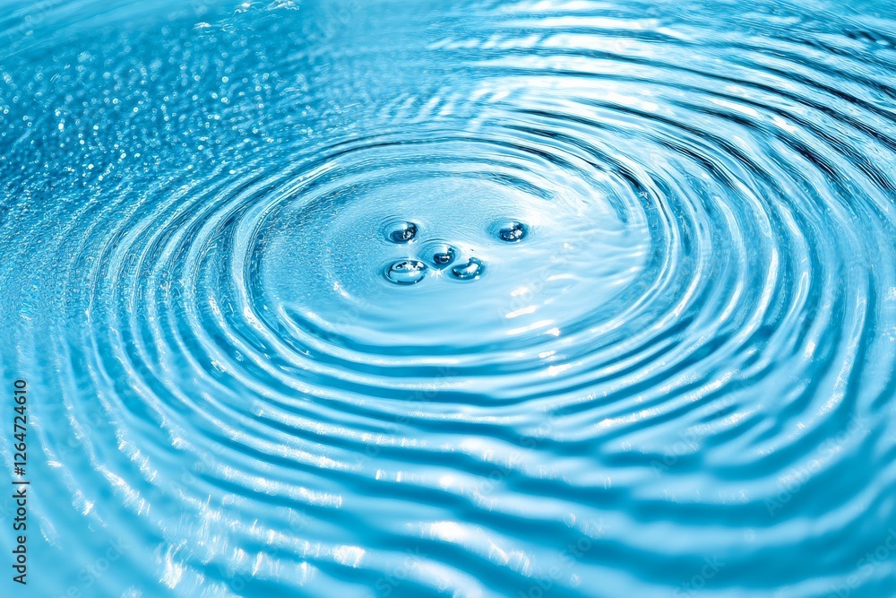 Abstract Design of Water Bubbles and Ripples Abstract Design of Water Bubbles and Ripples