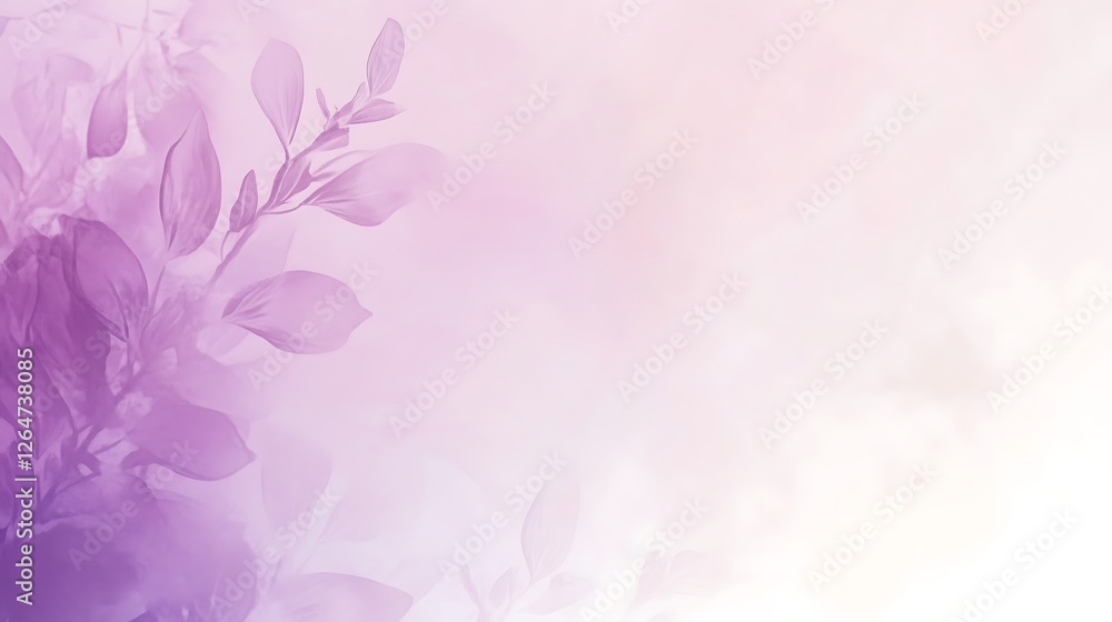 Soft Lavender Floral Branch Background Image Soft Lavender Floral Branch Background Image