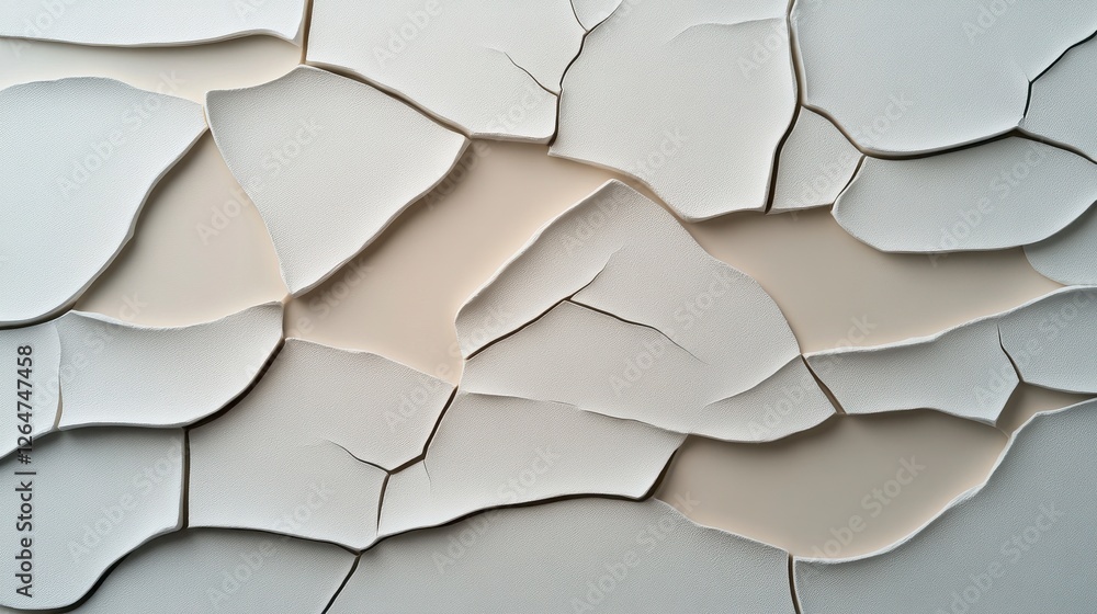 Abstract Textured Background in Soft Neutral Tones and Cracks Abstract Textured Background in Soft Neutral Tones and Cracks