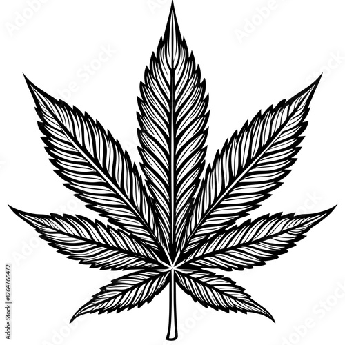 Cannabis leaf, hemp plant, growing medical cannabis in special conditions for medical needs, hemp plant, cbd