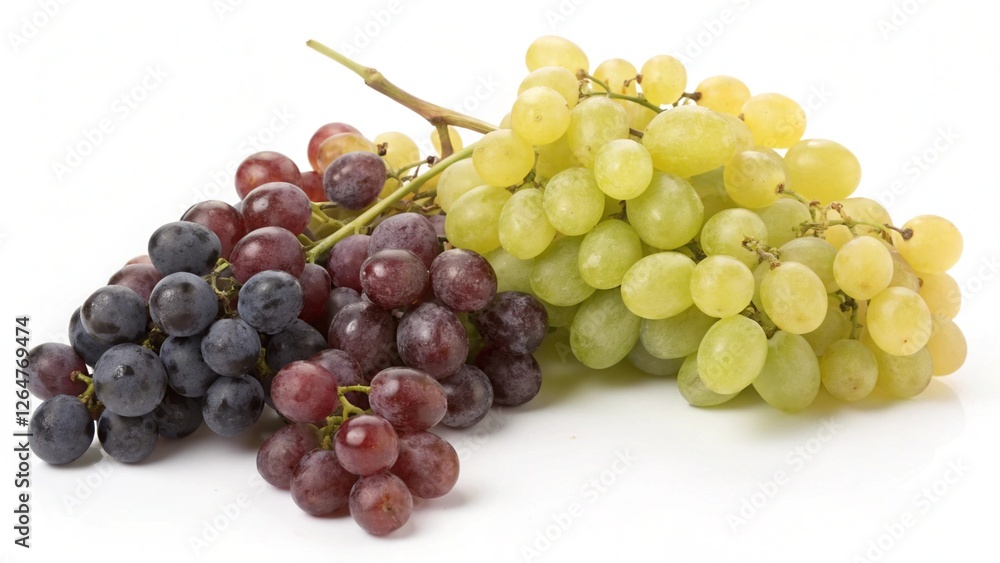 Red and Green Grapes: A vibrant cluster of red and green grapes, showcasing their juicy texture and natural sweetness. Perfect for recipes, or to represent freshness and abundance. Red and Green Grapes: A vibrant cluster of red and green grapes, showcasing their juicy texture and natural sweetness. Perfect for recipes, or to represent freshness and abundance.