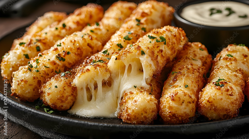 Crispy Fried Cheese Sticks Recipe, Melty Cheese Pull, Delicious Snack Crispy Fried Cheese Sticks Recipe, Melty Cheese Pull, Delicious Snack