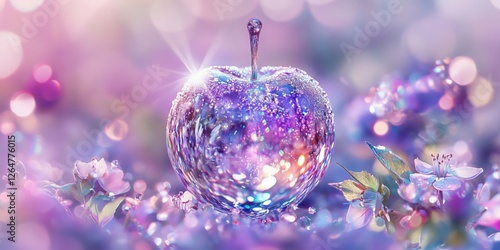 world rainbow apple flower jewel 