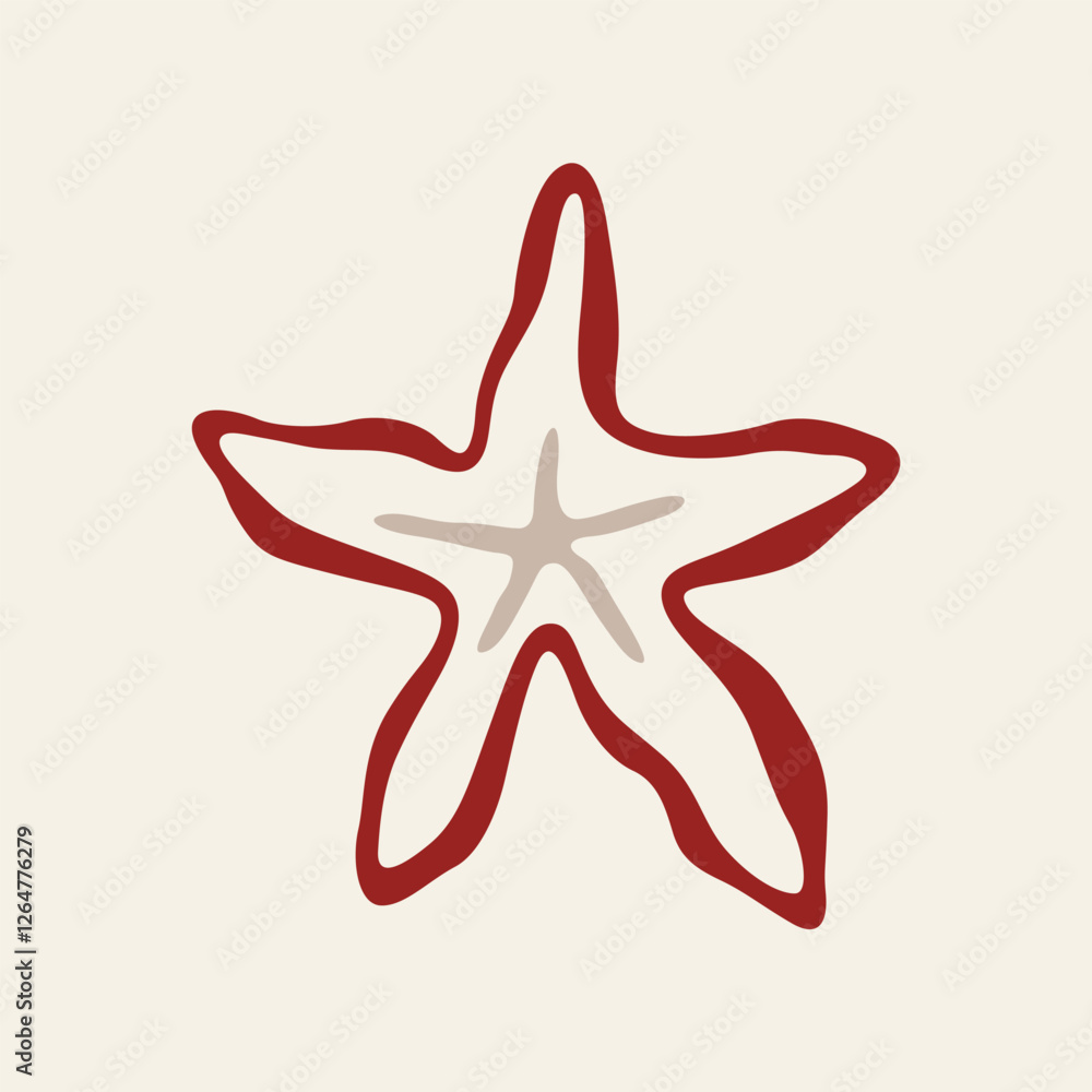 starfish visual identity vector logo starfish visual identity vector logo