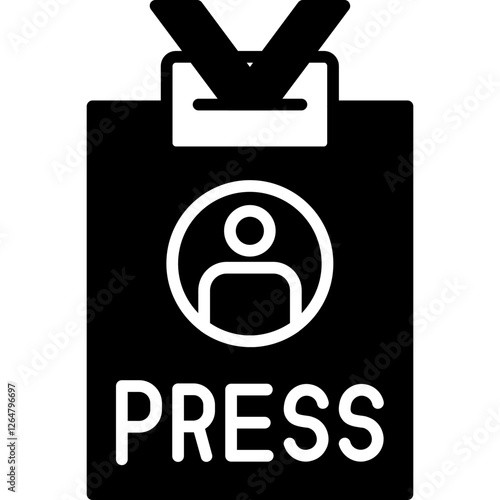 Press Card Icon
