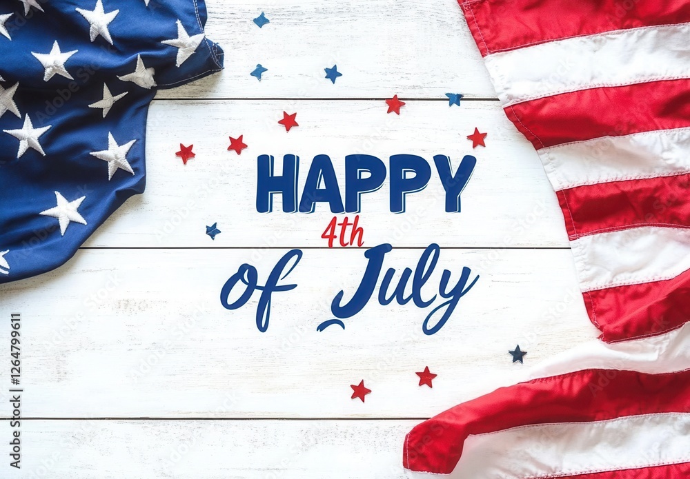 Happy 4th of July Patriotic Celebration
