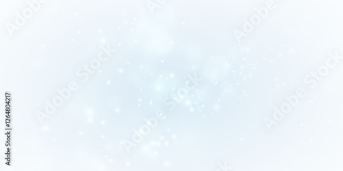 Abstract blue background with transparent bokeh effects. Soft, defocused light elements create a subtle and elegant design. Available in vector format with transparency for versatile use.