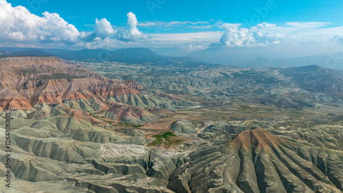 Aerial view of Ankara, Nallıhan Bird Paradise.