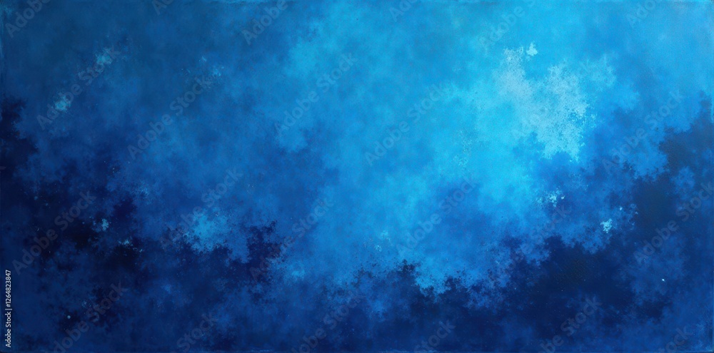 Obraz premium Deep blue abstract canvas texture Swirling, textured, artistic background , bold, modern, painting