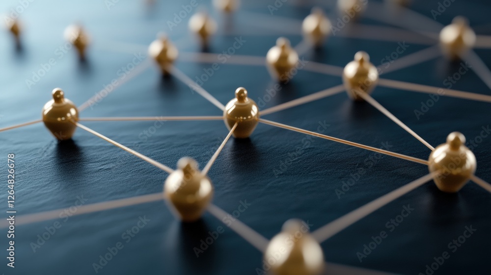 Connecting ideas network of small orbs abstract environment 3d rendering artistic viewpoint conceptual design Connecting ideas network of small orbs abstract environment 3d rendering artistic viewpoint conceptual design