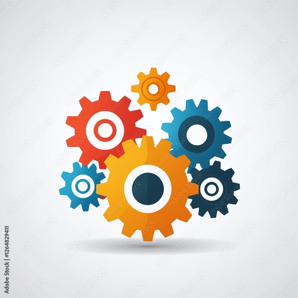 Gear wheel icon. Customization of a gear wheel isolated on white background. Gear wheel sign concept. Gear wheel icon. Customization of a gear wheel isolated on white background. Gear wheel sign concept.
