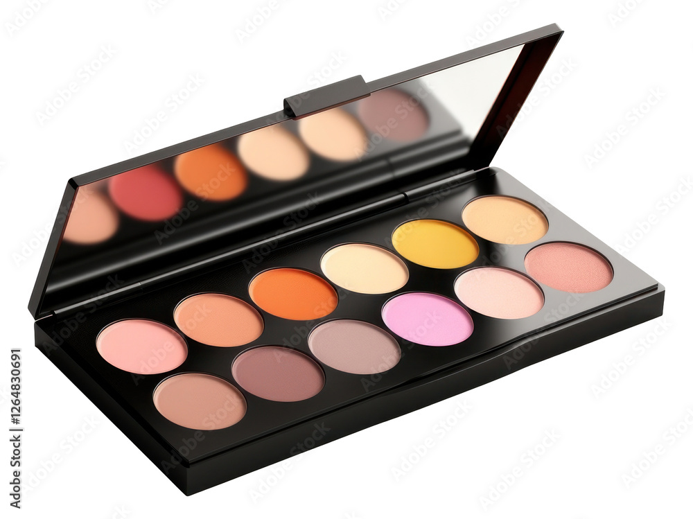 PNG Palette cosmetics white background variation. PNG Palette cosmetics white background variation.