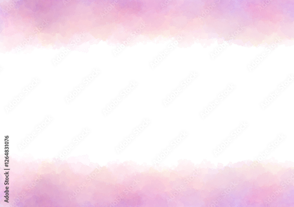 にじみ水彩の背景素材